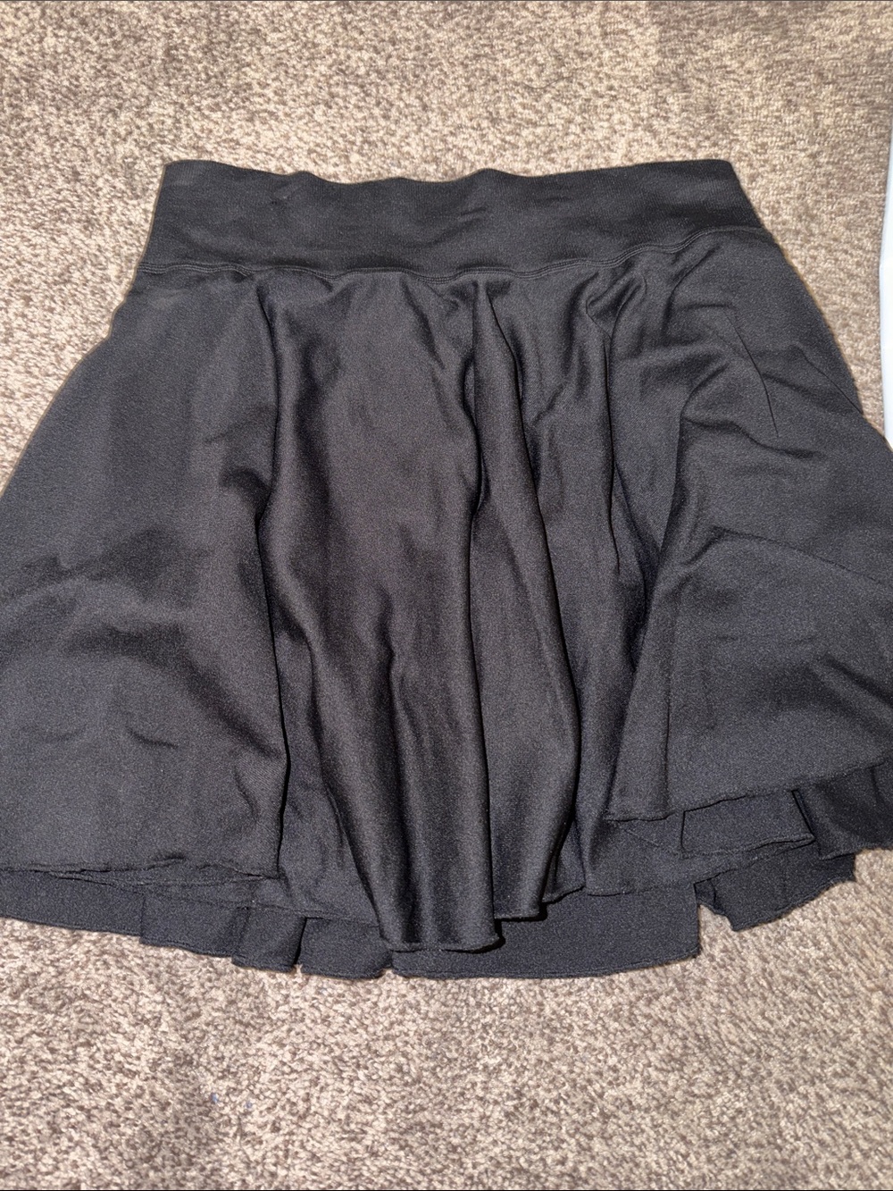 Black Flared Circle Skirt - Everyday Versatile Style